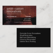 Visitekaartje snijpad (Voorkant / Achterkant)