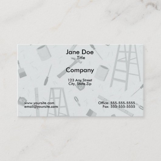 Visitekaartje snijtijd (Voorkant)