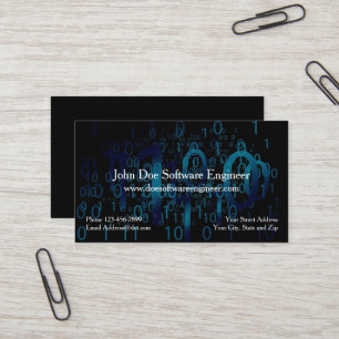Visitekaartje software engineer cyberbeveiliging