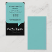 Visitekaartje Speech Bubble (Voorkant / Achterkant)