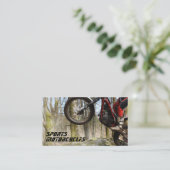 Visitekaartje Sportmotorfietsen (Staand voorkant)