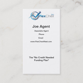 visitekaartje - Standaard portret