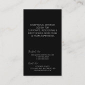 Visitekaartje | Stijl ontwerper |blaas (Achterkant)