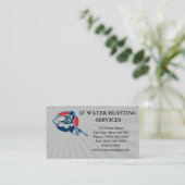 Visitekaartje stroomwasdruk waterblaster (Staand voorkant)