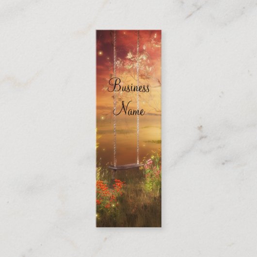 Visitekaartje Swing Fireflies Woodlands Skinny (Voorkant)