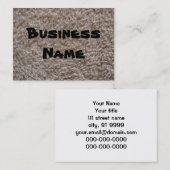 Visitekaartje tapijt (Voorkant / Achterkant)