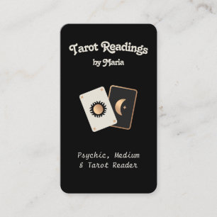 Visitekaartje Tarot Card Reader