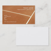 visitekaartje "Tennis" (Voorkant / Achterkant)