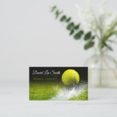 Visitekaartje Tennis Coach (Staand voorkant)