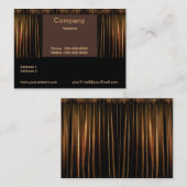 Visitekaartje theater (Voorkant / Achterkant)