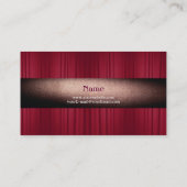 Visitekaartje theater (Achterkant)