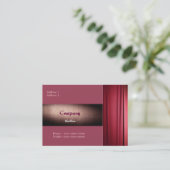 Visitekaartje theater (Staand voorkant)