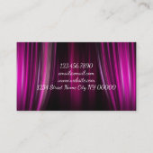 Visitekaartje theater en kunst (Achterkant)