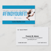 VISITEKAARTJE TLS-coach en distributeur (Voorkant / Achterkant)