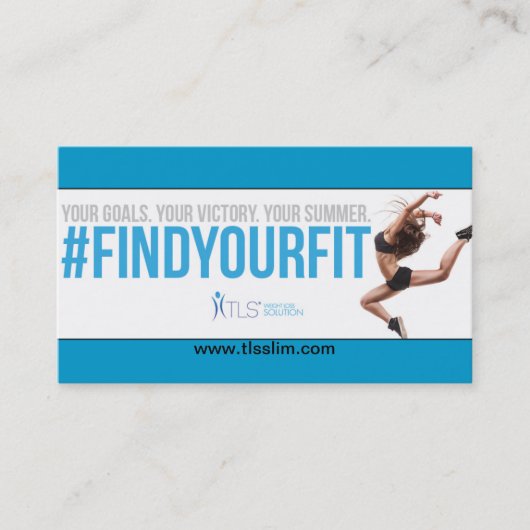 VISITEKAARTJE TLS-coach en distributeur (Voorkant)