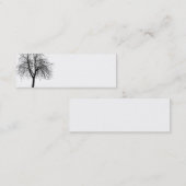 Visitekaartje Tree Silhouette (Voorkant / Achterkant)