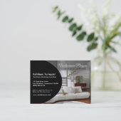 Visitekaartje Trendy Ovale Profile (Staand voorkant)