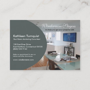 Visitekaartje Trendy Ovale Profile