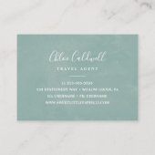 Visitekaartje Tropisch ontbijt (Achterkant)