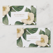 Visitekaartje Tropische Big Flowers (Voorkant / Achterkant)