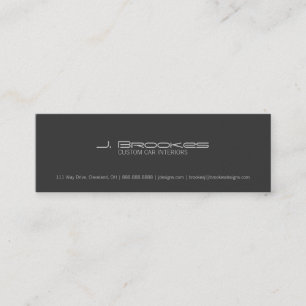 Visitekaartje   Type auto