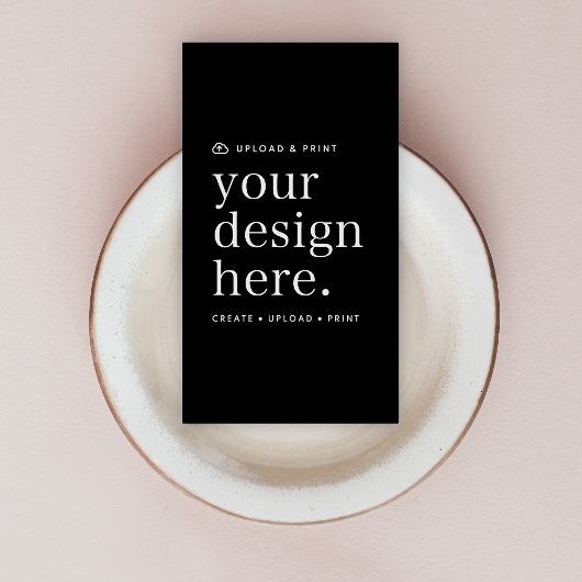 Visitekaartje uw ontwerp-upload