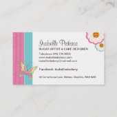 Visitekaartje van bakkerij (Achterkant)