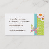 Visitekaartje van bakkerij (Achterkant)