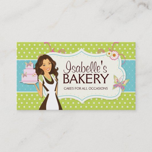 Visitekaartje van bakkerij (Voorkant)