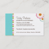 Visitekaartje van bakkerij (Achterkant)