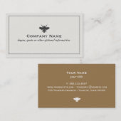 Visitekaartje van bijen (Voorkant / Achterkant)