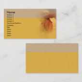 Visitekaartje van bloedbad (Voorkant / Achterkant)