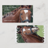 Visitekaartje van Braided Horse Mane (Voorkant / Achterkant)