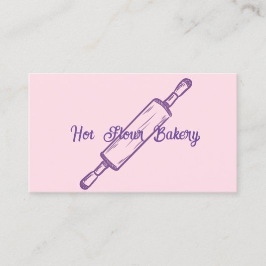 Visitekaartje van broodbakkerij (Voorkant)