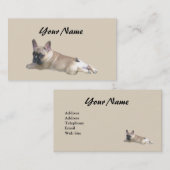 Visitekaartje van Bulldog Lover (Voorkant / Achterkant)