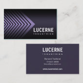 Visitekaartje van Chevron-aangepast ontwerper (Voorkant / Achterkant)