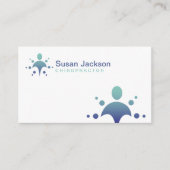 Visitekaartje van chiropractor (Voorkant)