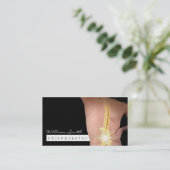 Visitekaartje van chiropractor (Staand voorkant)