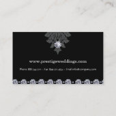 Visitekaartje van Damask Wedding Planner (Achterkant)