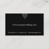 Visitekaartje van Damask Wedding Planner (Achterkant)