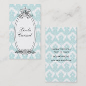 Visitekaartje van Damaskroon (Mint) (Voorkant / Achterkant)