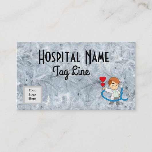 Visitekaartje van de arts (Voorkant)