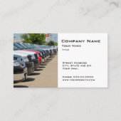 Visitekaartje van de autohandelaar (Voorkant)