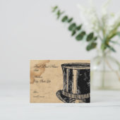 Visitekaartje van de bovenste waterpas (Staand voorkant)