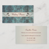 Visitekaartje van de bruine bruinvodderplant (Voorkant / Achterkant)