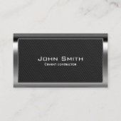 Visitekaartje van de cementcontracteur voor koolst (Voorkant)