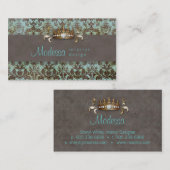  Visitekaartje van de Damaslaag Binnenontwerp (Voorkant / Achterkant)