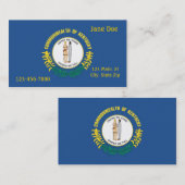 Visitekaartje van de deelstaat Kentucky (Voorkant / Achterkant)