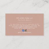 Visitekaartje van de Dog Walker Pet Sitting Waterv (Achterkant)