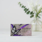 Visitekaartje van de douaneontwerper van de Boterf (Staand voorkant)